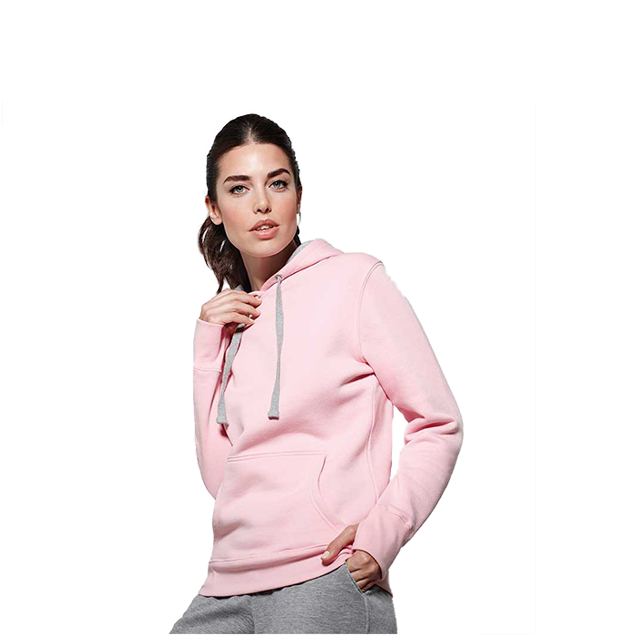 Women's double clearance hooded sweatshirt