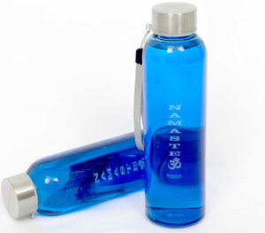 Botella azul