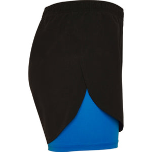 BROCHZ - Pantalón Corto Deporte para Mujer - Cintura Elástica con Cordón Ajustable - Tejido Elástico Bitono Brochz